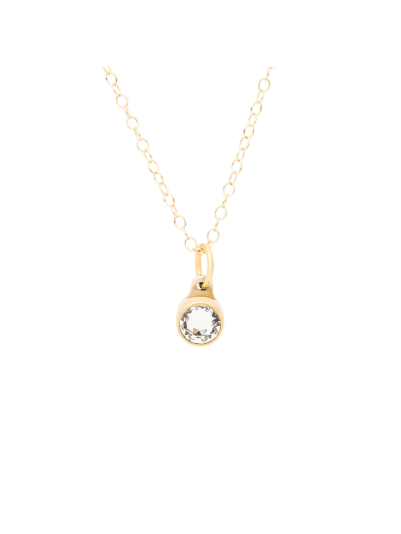 April diamant verguld