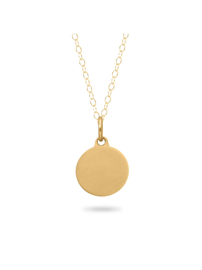 Graveerbare hanger verguld