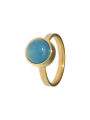 Ring Blue agate gold
