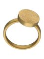 Gepersonaliseerde ring goud