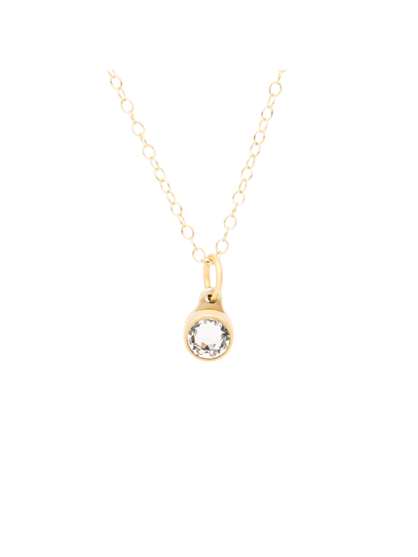 April diamant verguld