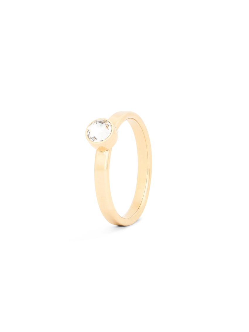 April diamant verguld