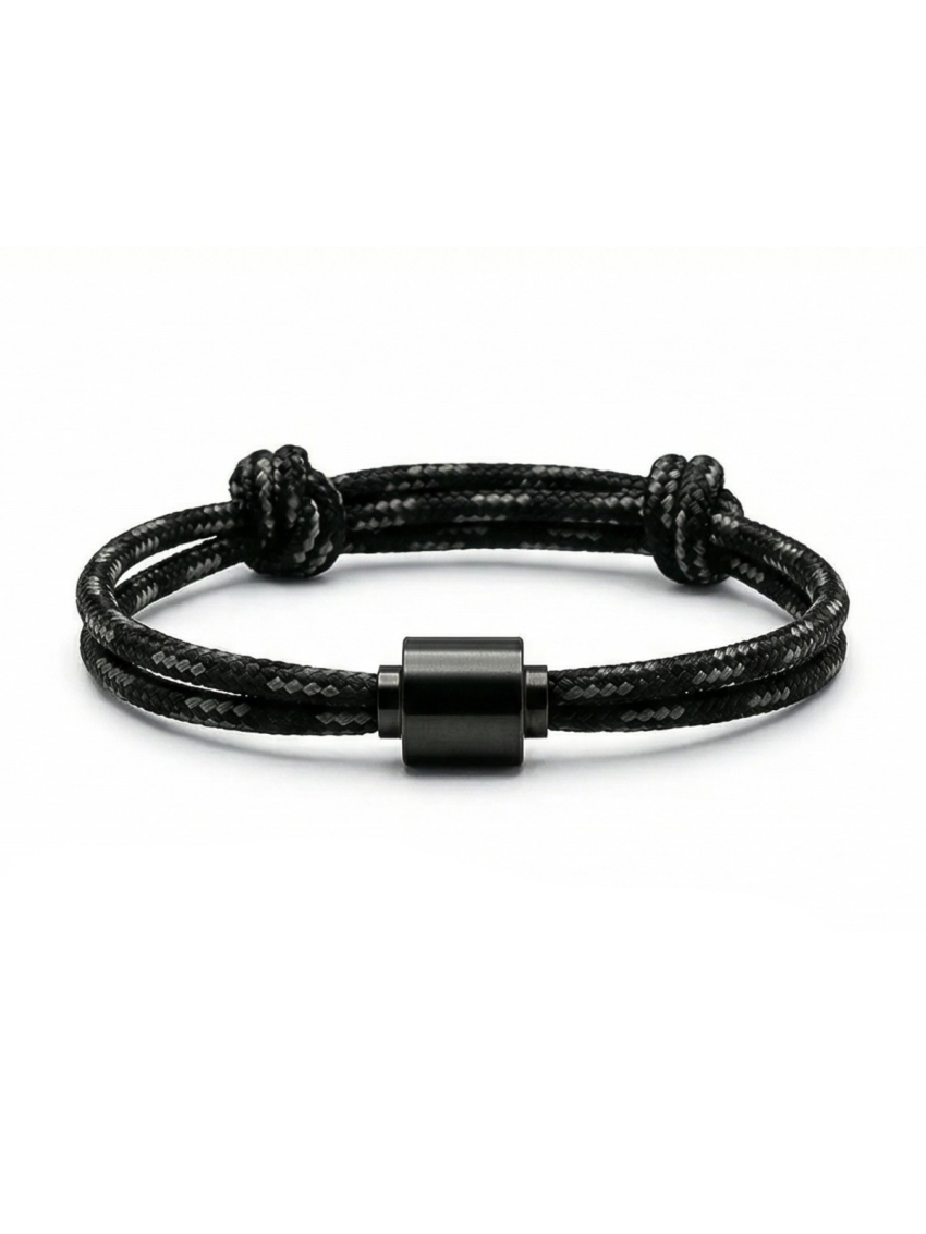 Jubilee herenarmband black edition