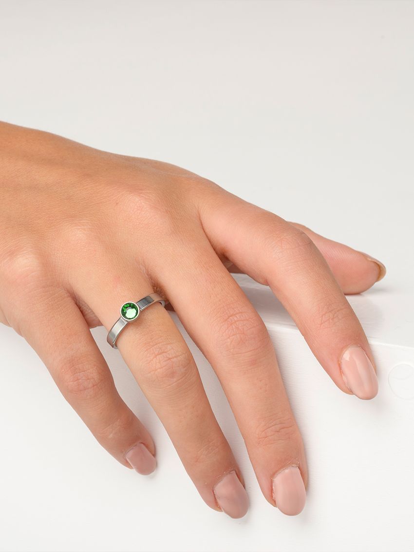 Augustus groene peridoot staal