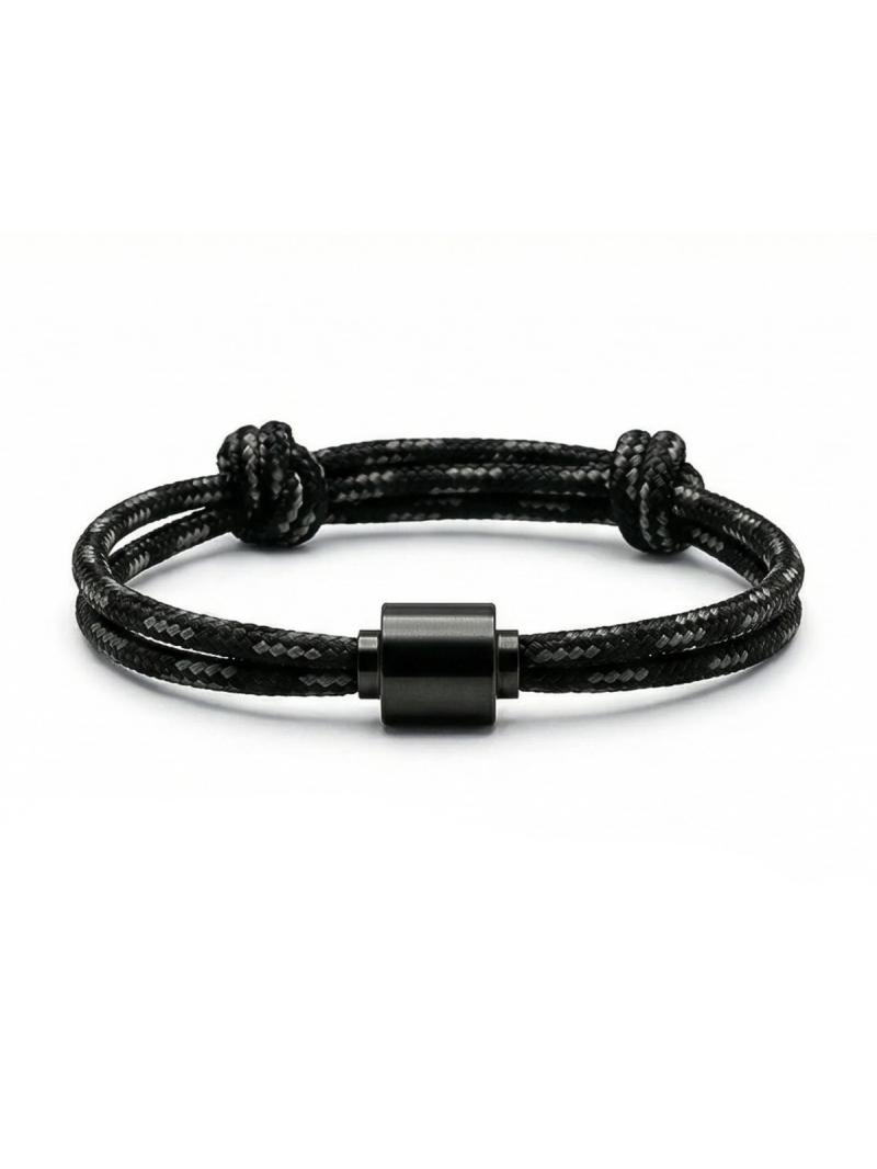 Jubilee herenarmband black edition